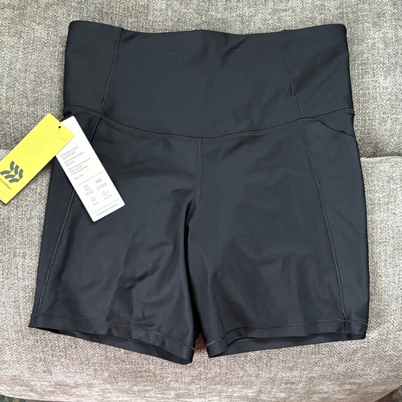 all in motion Pants - All in Motion Women's Black Bike Shorts